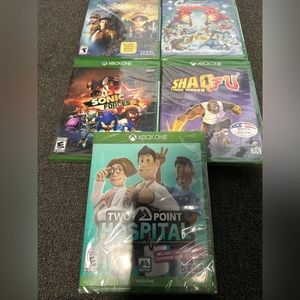 NIB SEALED 5 Xbox One Games